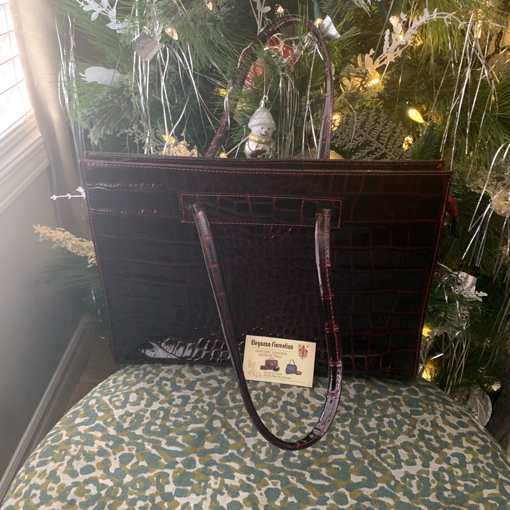 Italian leather bag